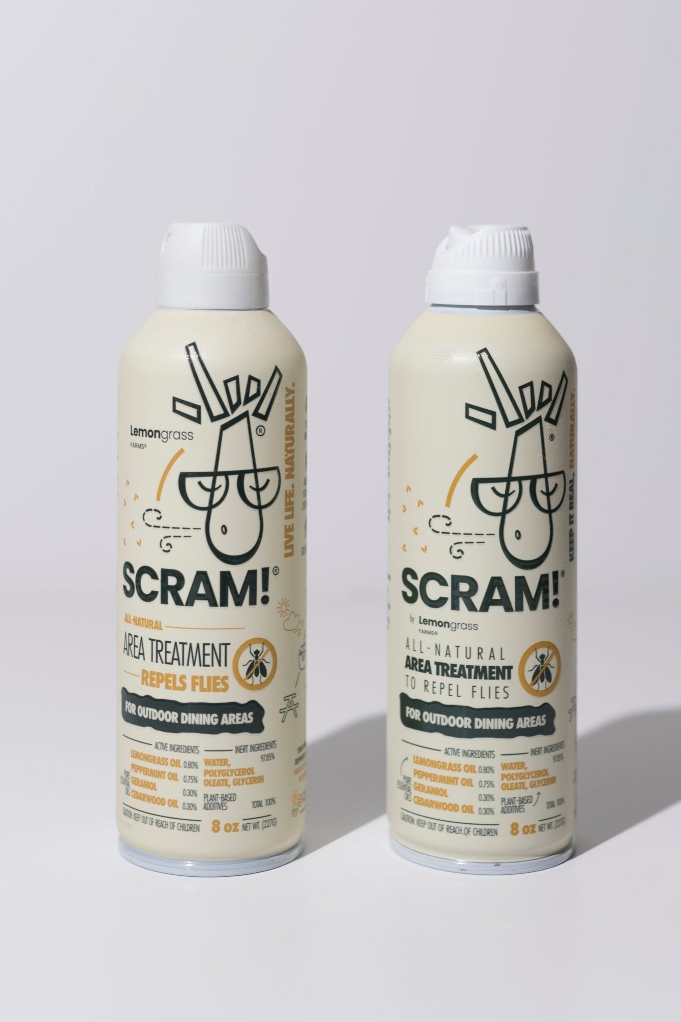 SCRAM!™ NATURAL FLY REPELLENT 10 count Tearaway Display - Tree Spirit Wellness