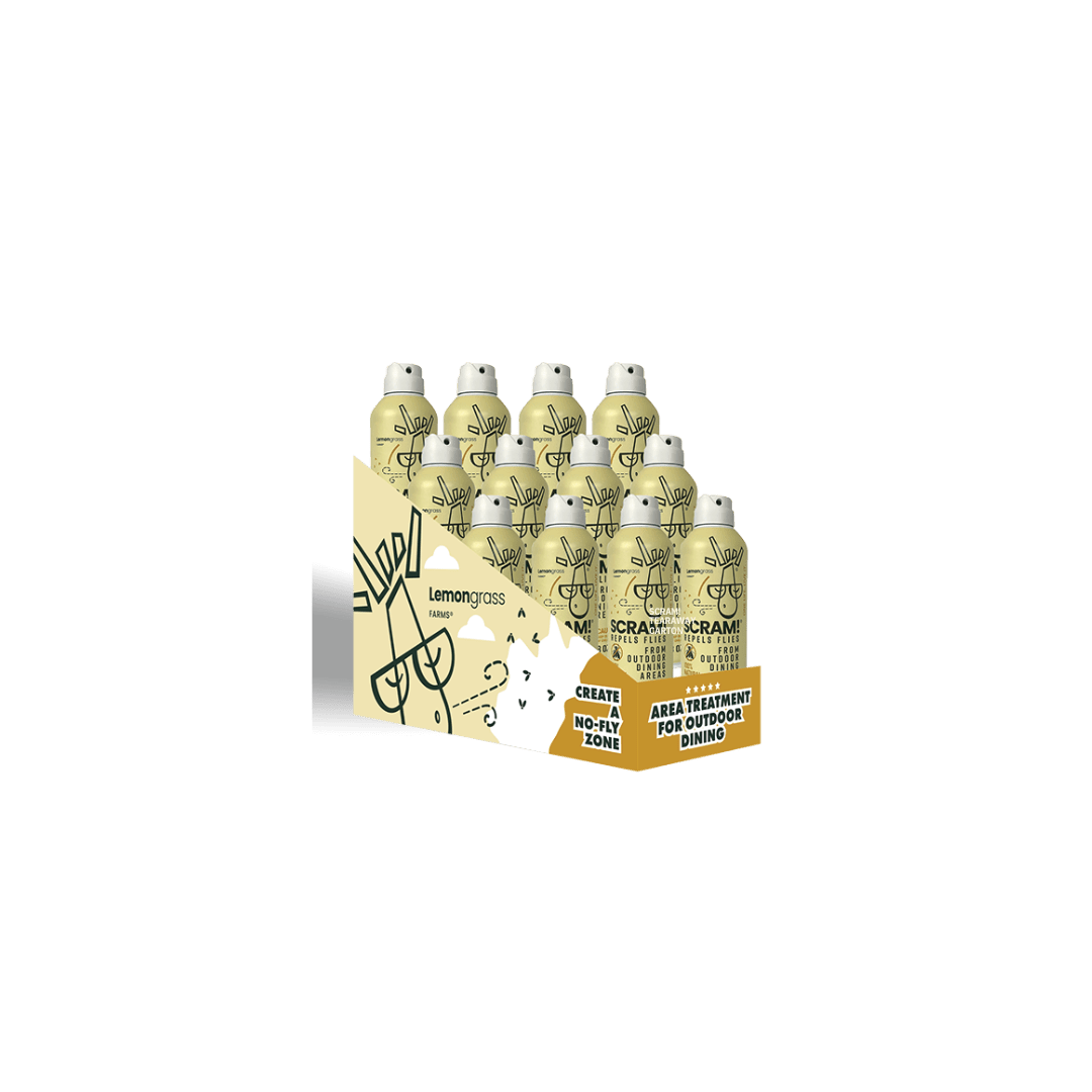 SCRAM!™ NATURAL FLY REPELLENT 10 count Tearaway Display - Tree Spirit Wellness