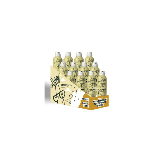 SCRAM!™ NATURAL FLY REPELLENT 10 count Tearaway Display - Tree Spirit Wellness