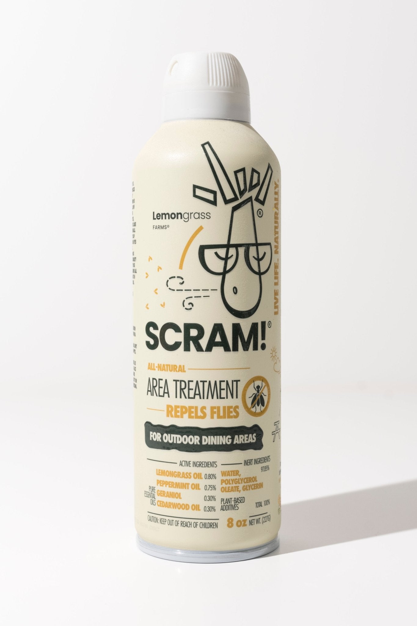 SCRAM!™ NATURAL FLY REPELLENT 10 count Tearaway Display - Tree Spirit Wellness