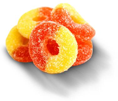 Seabedee Peach Ring Gummies 300mg Cannabinoids - Tree Spirit Wellness