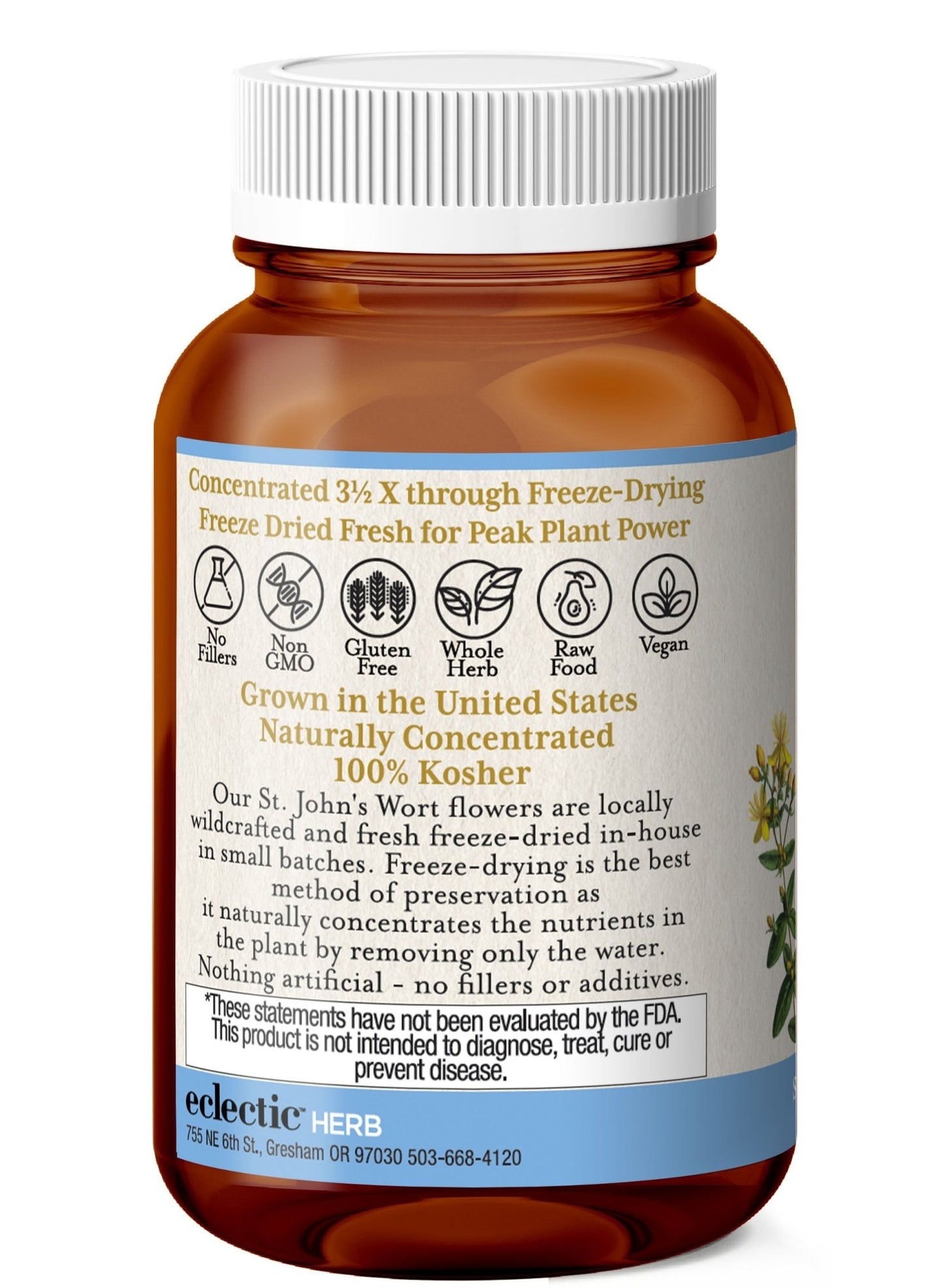 ST. JOHN'S WORT CAPSULES - Tree Spirit Wellness