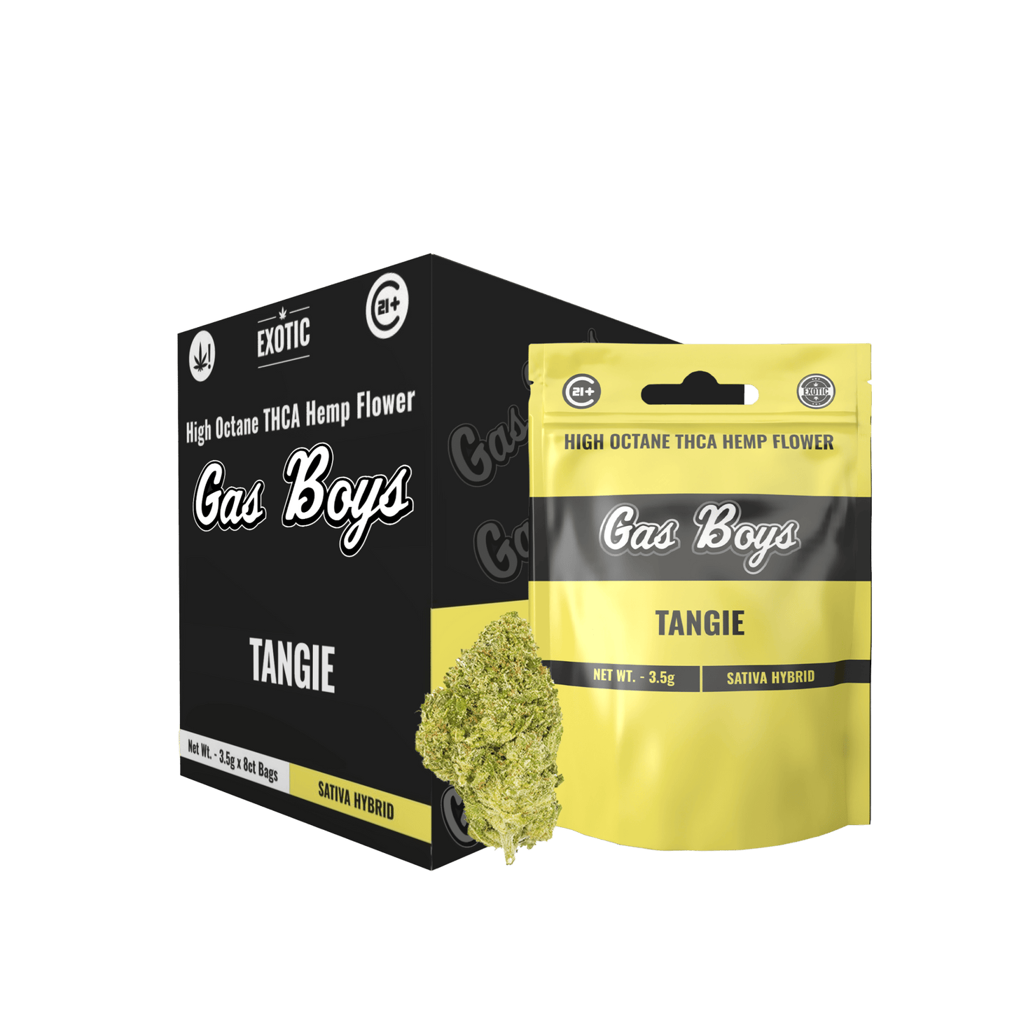 Tangie EXOTIC THCA FLOWER - Sativa Hybrid (8ct) - Tree Spirit Wellness