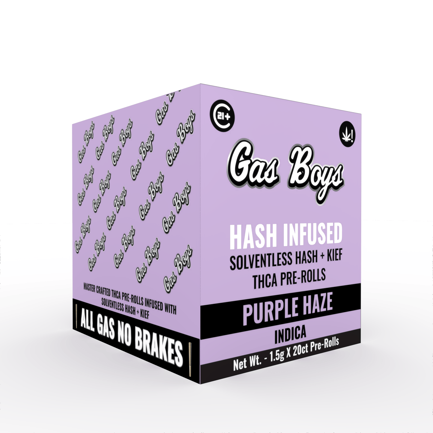 THCA INFUSED PRE - ROLL Purple Haze Display Box - Indica (20ct) - Tree Spirit Wellness