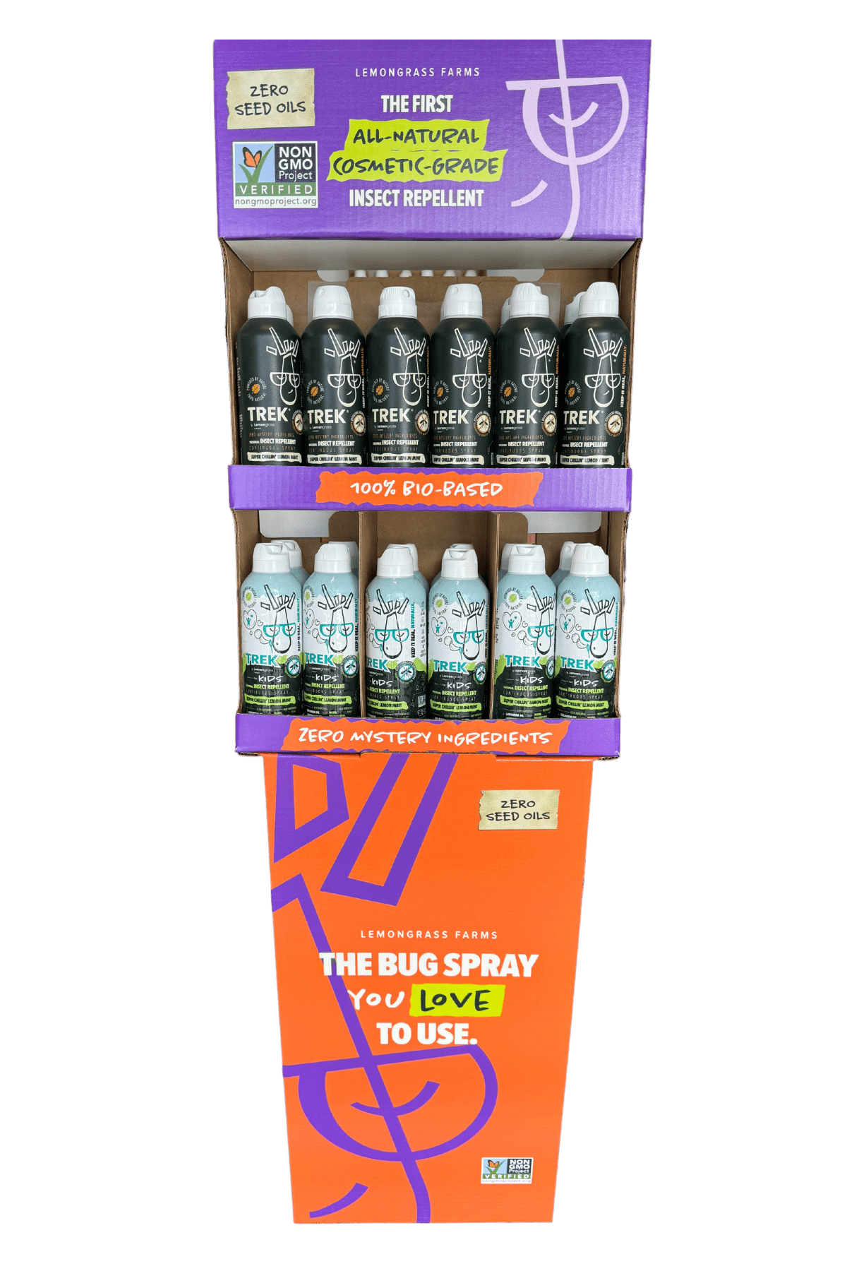 TREK & TREK for Kids combo - displayer with base - Tree Spirit Wellness