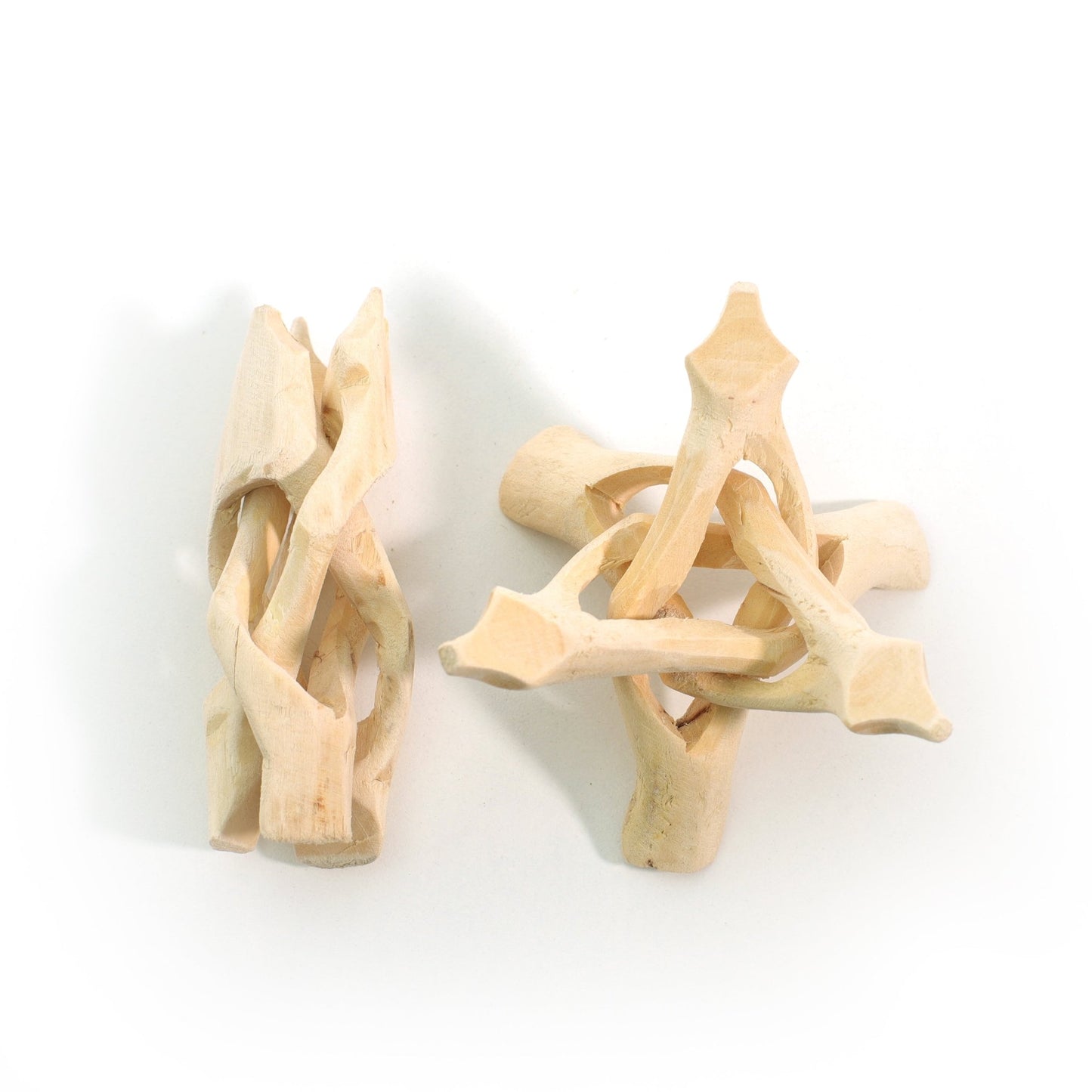 Tripod 4" Natural Eucalyptus Wood (fits Abalone shells 3 - 5") - Tree Spirit Wellness