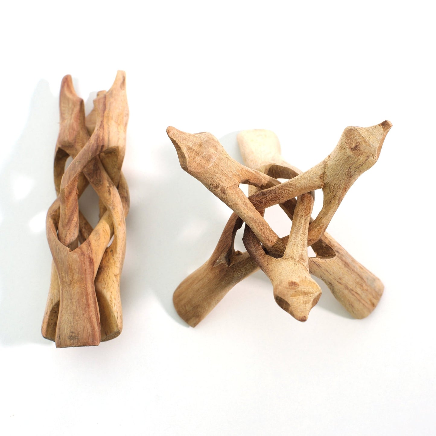 Tripod 6" Natural Rosewood (fits Abalone shells 5 - 7") - Tree Spirit Wellness