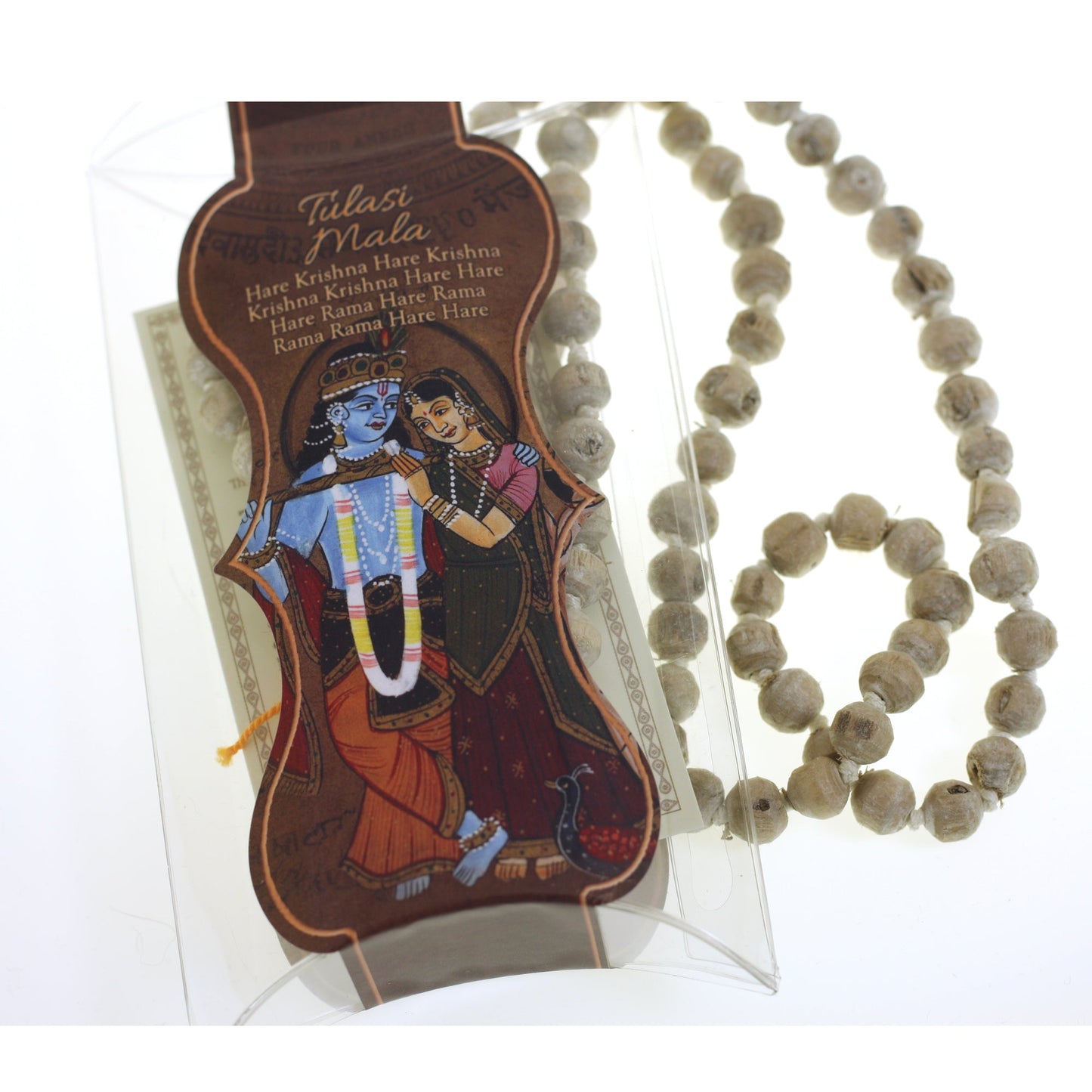 Prabhuji Prayer Mala Beads - Tulasi - 108 Prayer Beads