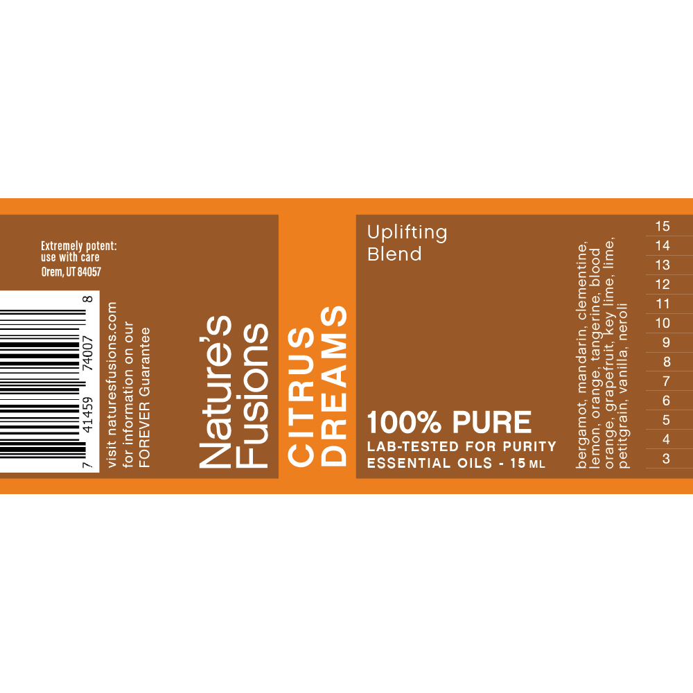Uplifting - (Citrus Dreams) Essential Oil Blend - Tree Spirit Wellness