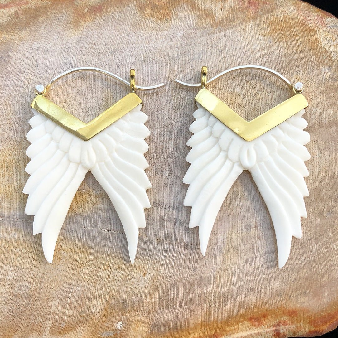 Achilles Wings - Bone - Tree Spirit Wellness