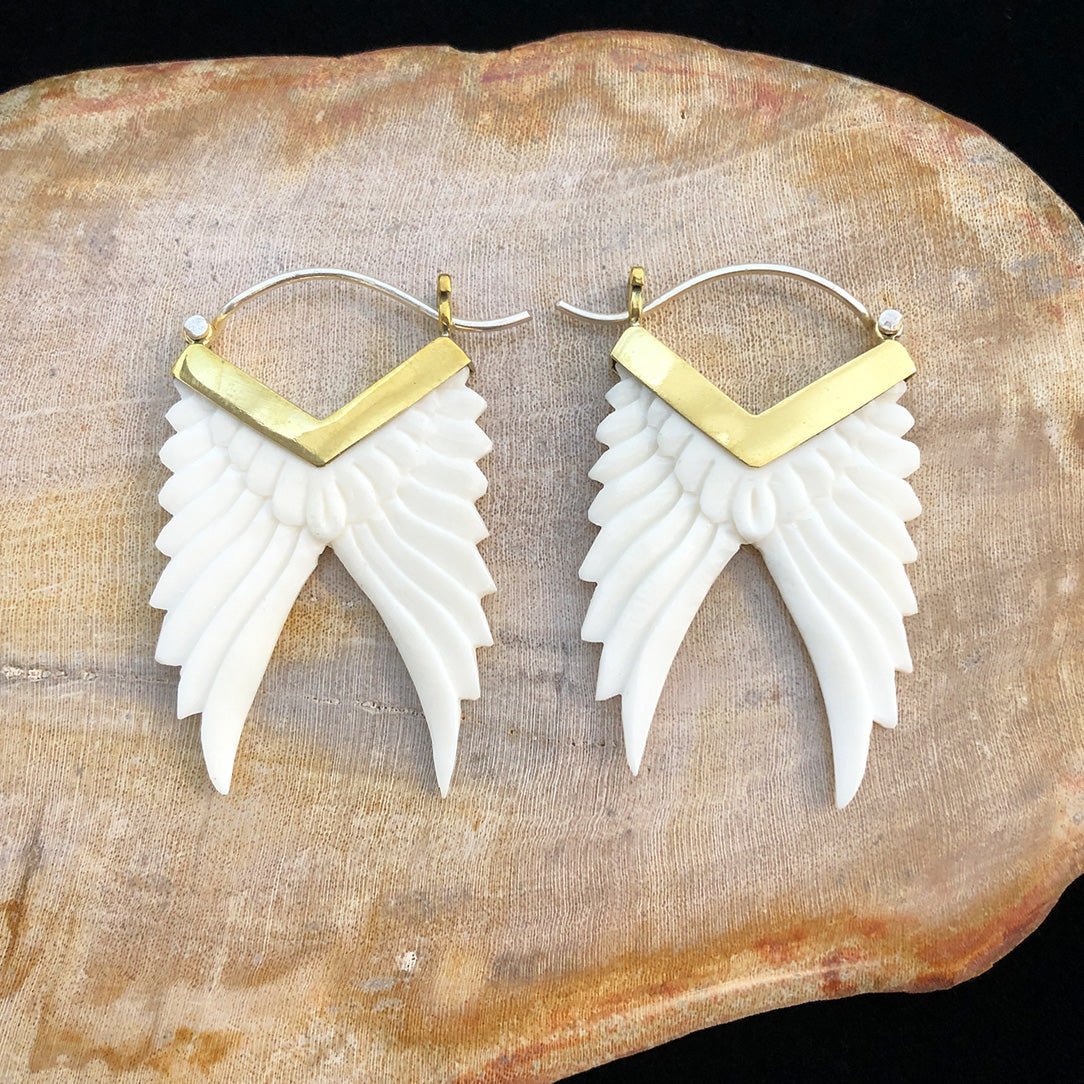 Achilles Wings - Bone - Tree Spirit Wellness