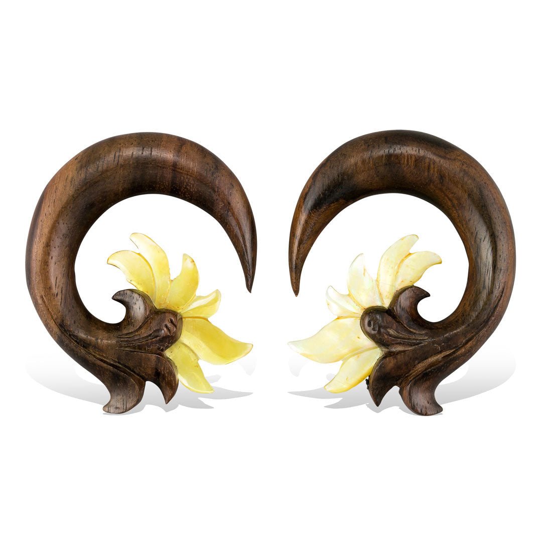 Ambrosia Flowers - Wood & Shell - Tree Spirit Wellness