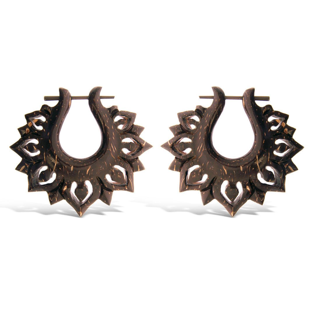 Arana Hoops - Coconut - Tree Spirit Wellness