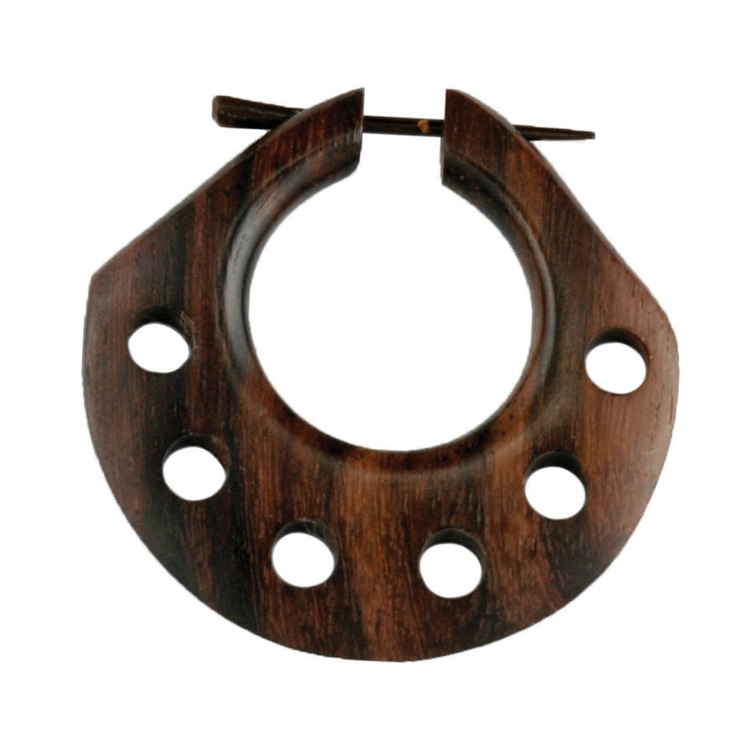 Arise Hoops - Wood - Tree Spirit Wellness