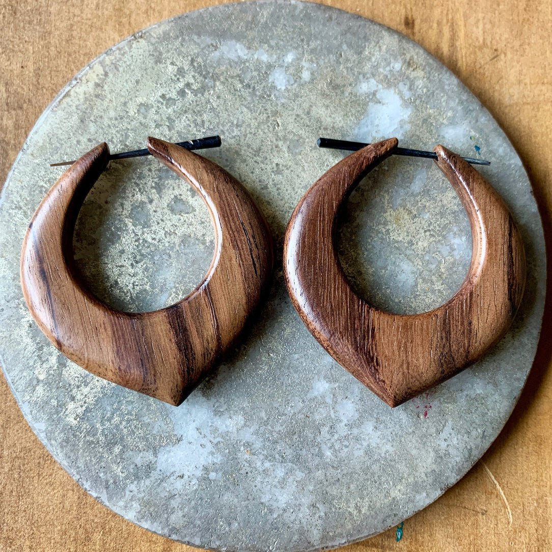 Avery Hoops - Wood - Tree Spirit Wellness