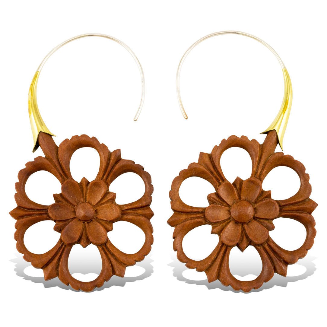 Bali Daisies - Wood - Tree Spirit Wellness