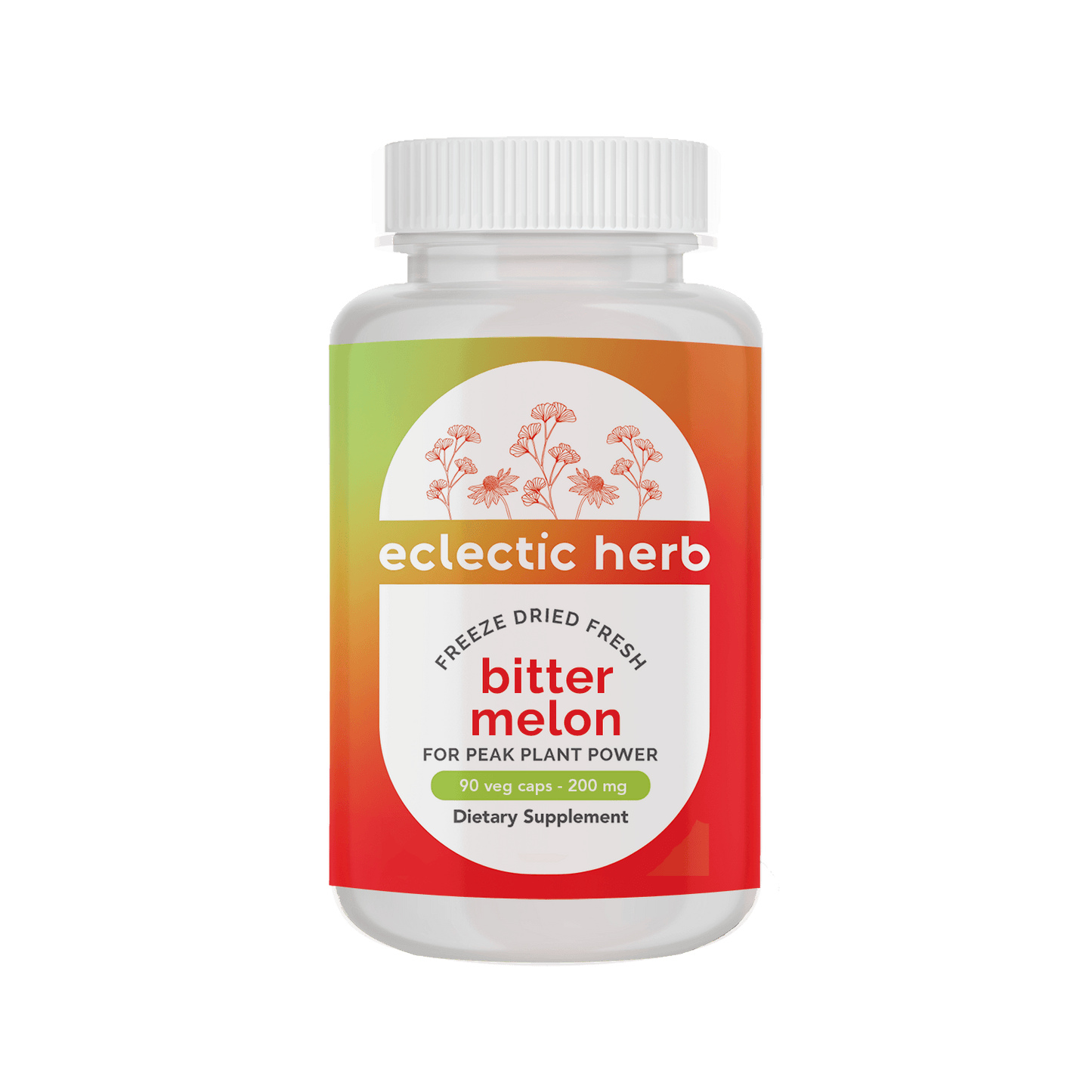 BITTER MELON CAPSULES *PLASTIC BOTTLE* - Tree Spirit Wellness