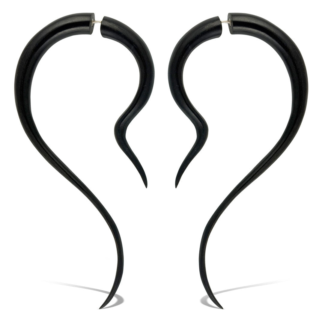 Black Wave Lengths - Wood - Tree Spirit Wellness