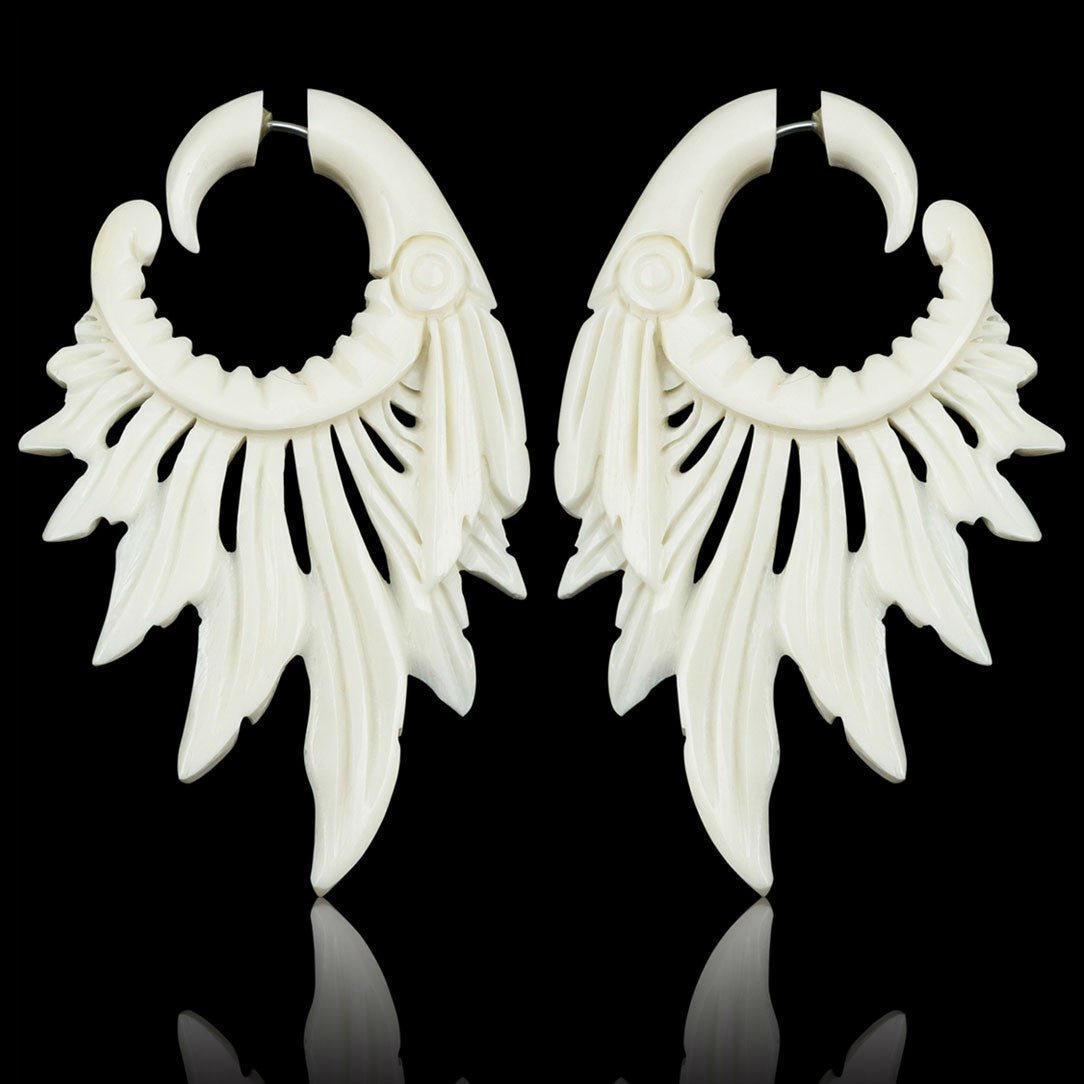 Cherokee Feathers - Bone - Tree Spirit Wellness