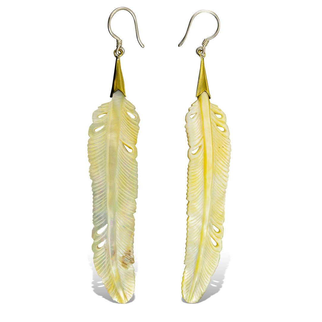 Cherokee Feathers XL - Shell - Tree Spirit Wellness