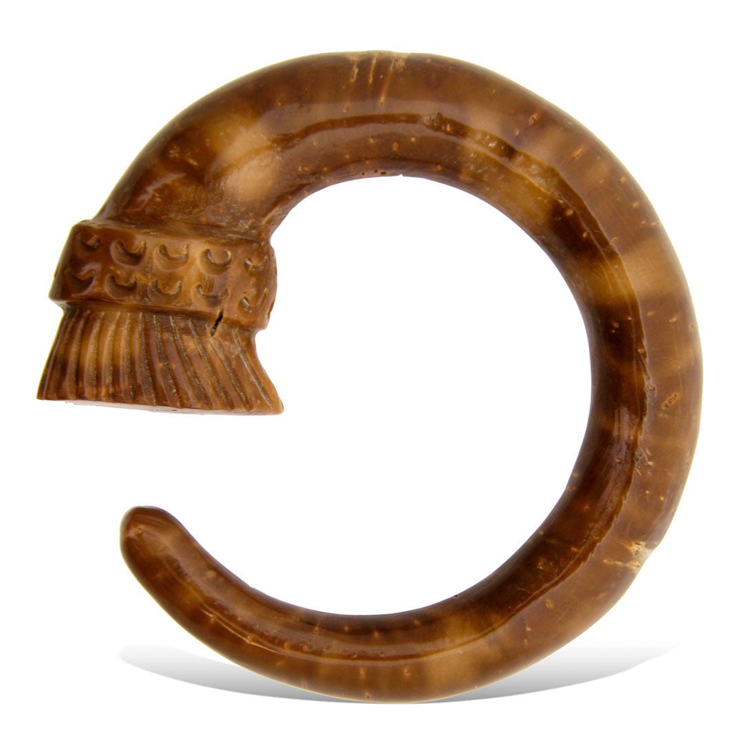 Crowned Hoops - Piassava Palm Nut - Tree Spirit Wellness