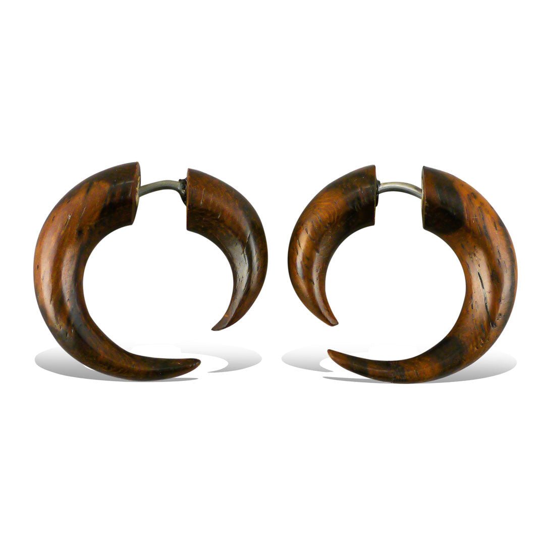 Curved Hooks - Wood - Tree Spirit Wellness