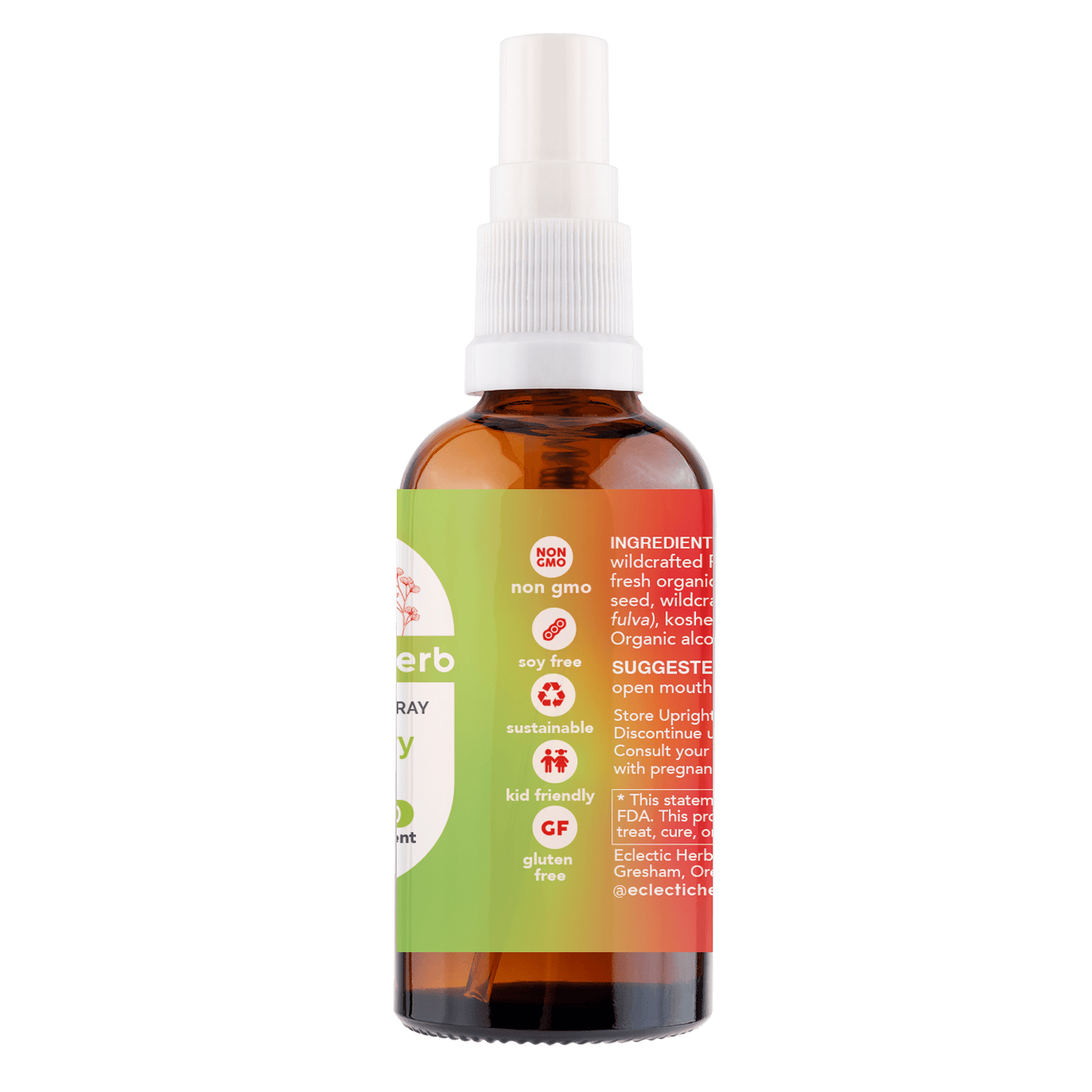 ELDERBERRY RED ROOT KIDS SPRAY - Tree Spirit Wellness