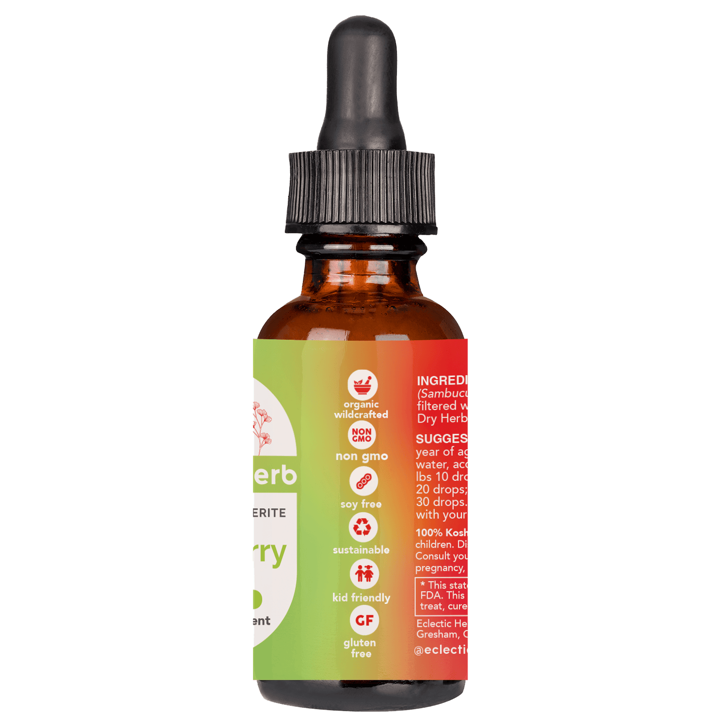 ELDERBERRY W/ VITAMIN C LIQUID - Tree Spirit Wellness