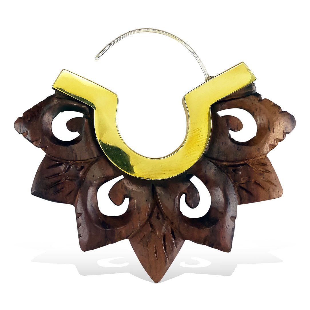 Farro Hoops - Wood - Tree Spirit Wellness