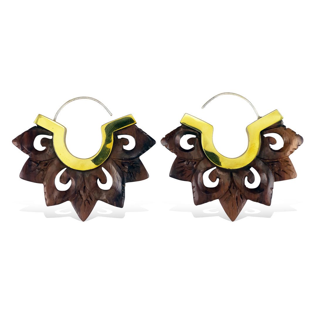 Farro Hoops - Wood - Tree Spirit Wellness