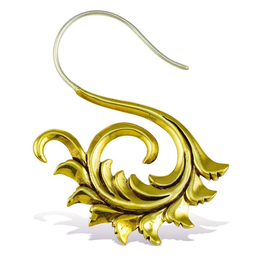 Fire Curls - Silver Post - Tree Spirit Wellness
