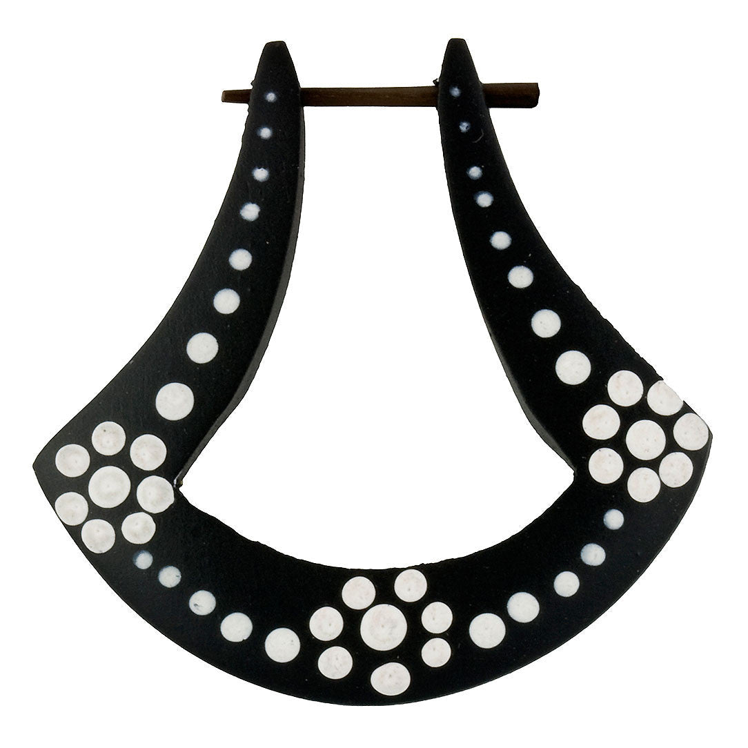 Flower Power Hoops - Wood - Tree Spirit Wellness