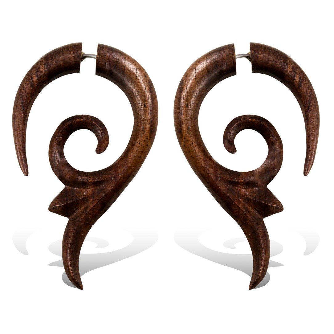 Gemini Spiral - Wood - Tree Spirit Wellness