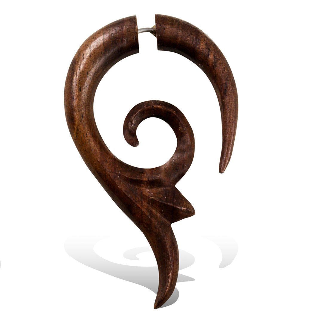 Gemini Spiral - Wood - Tree Spirit Wellness
