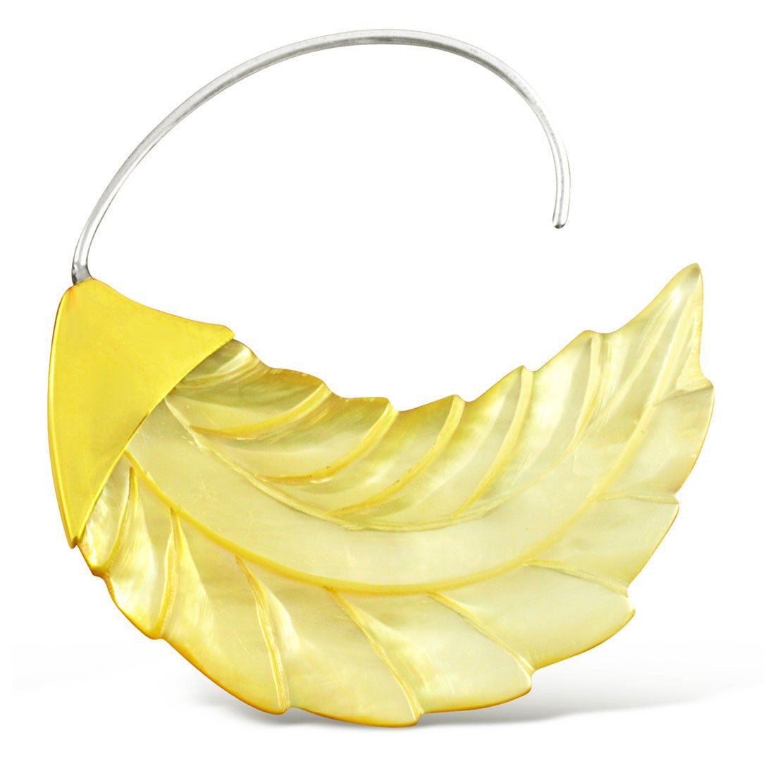 Golden Leaf - Shell - Tree Spirit Wellness