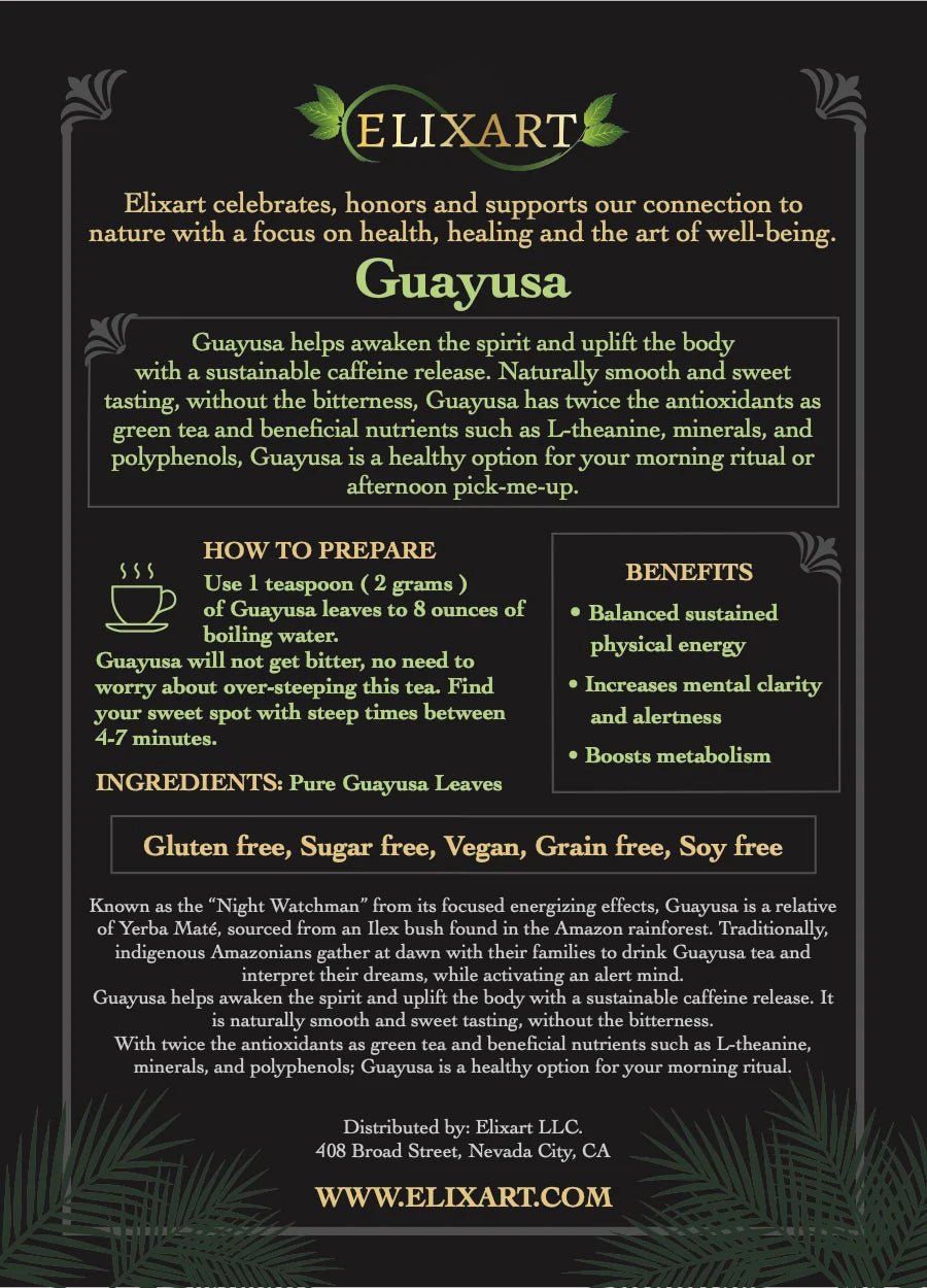 Guayusa - Tree Spirit Wellness