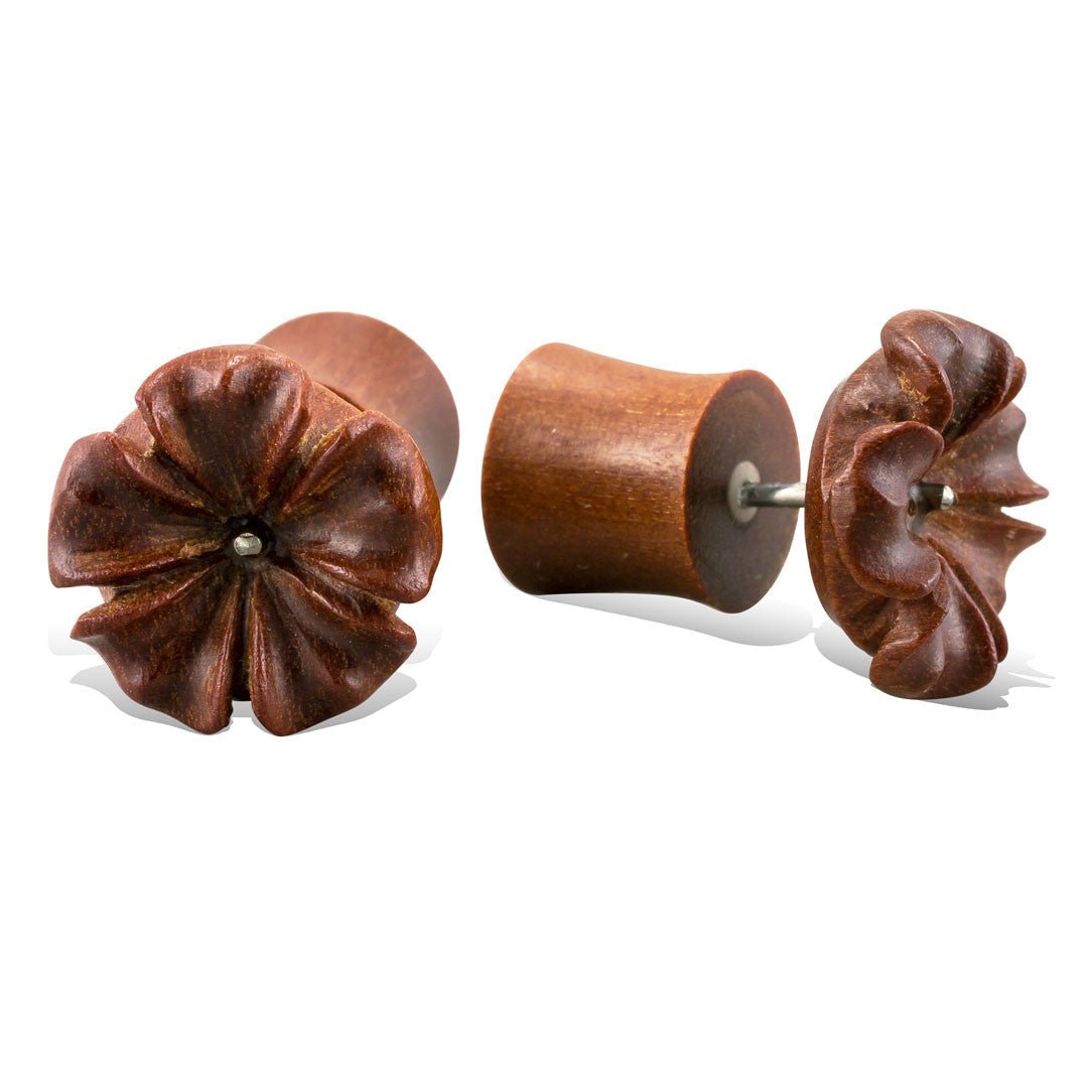 Hibiscus Flower - Wood - Tree Spirit Wellness