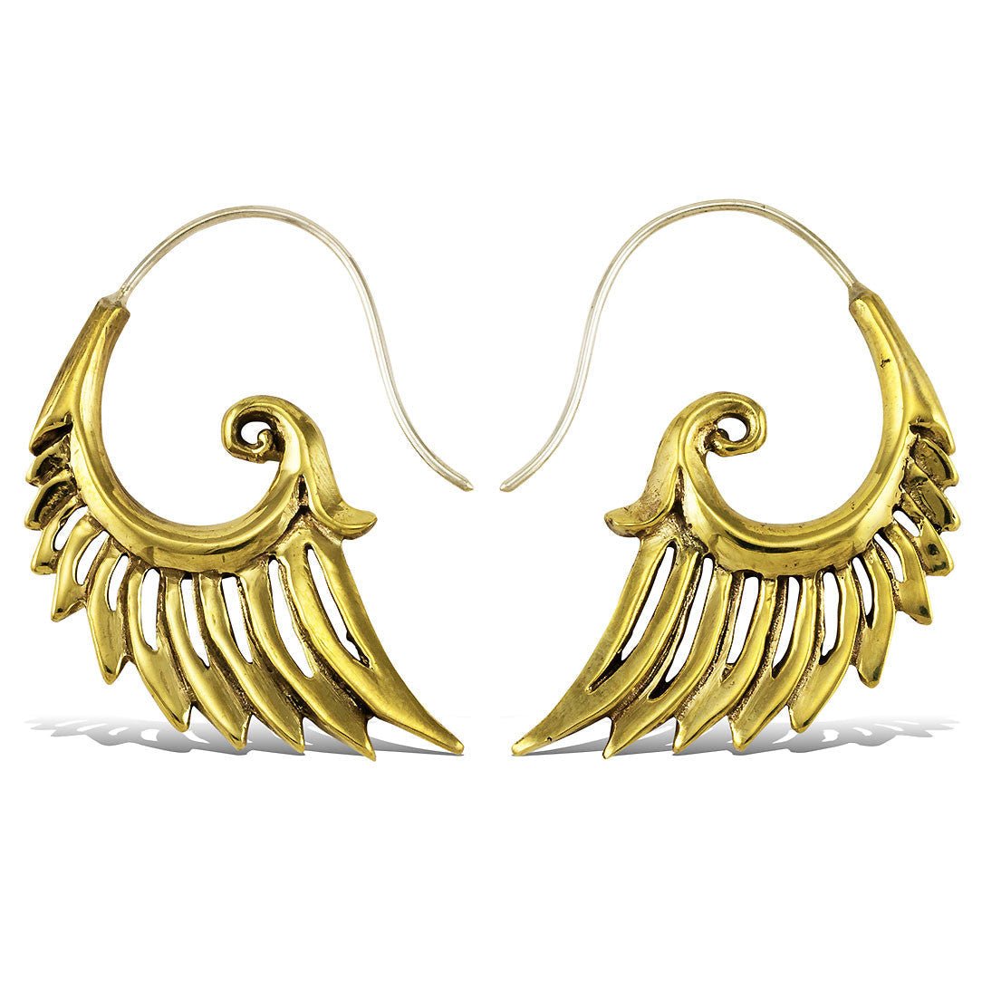 Icarus Wings - Silver Posts - Tree Spirit Wellness