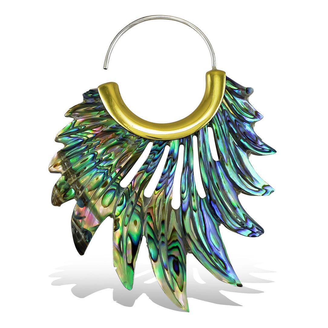Inakawa Feathers - Abalone Shell - Tree Spirit Wellness