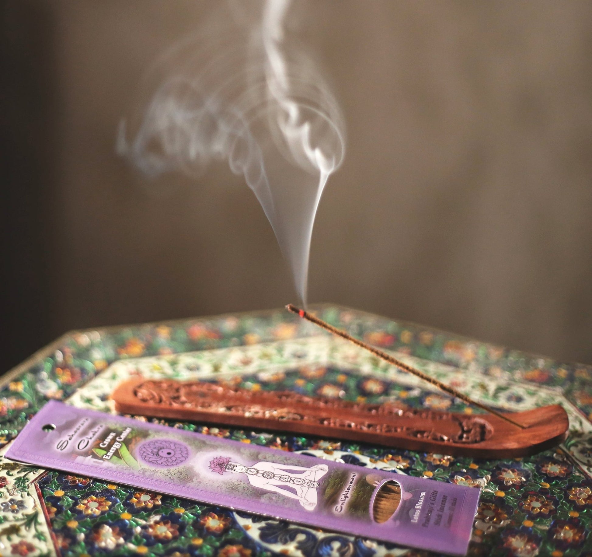 Incense Sticks Crown Chakra Sahasrara - Enlightenment - Tree Spirit Wellness