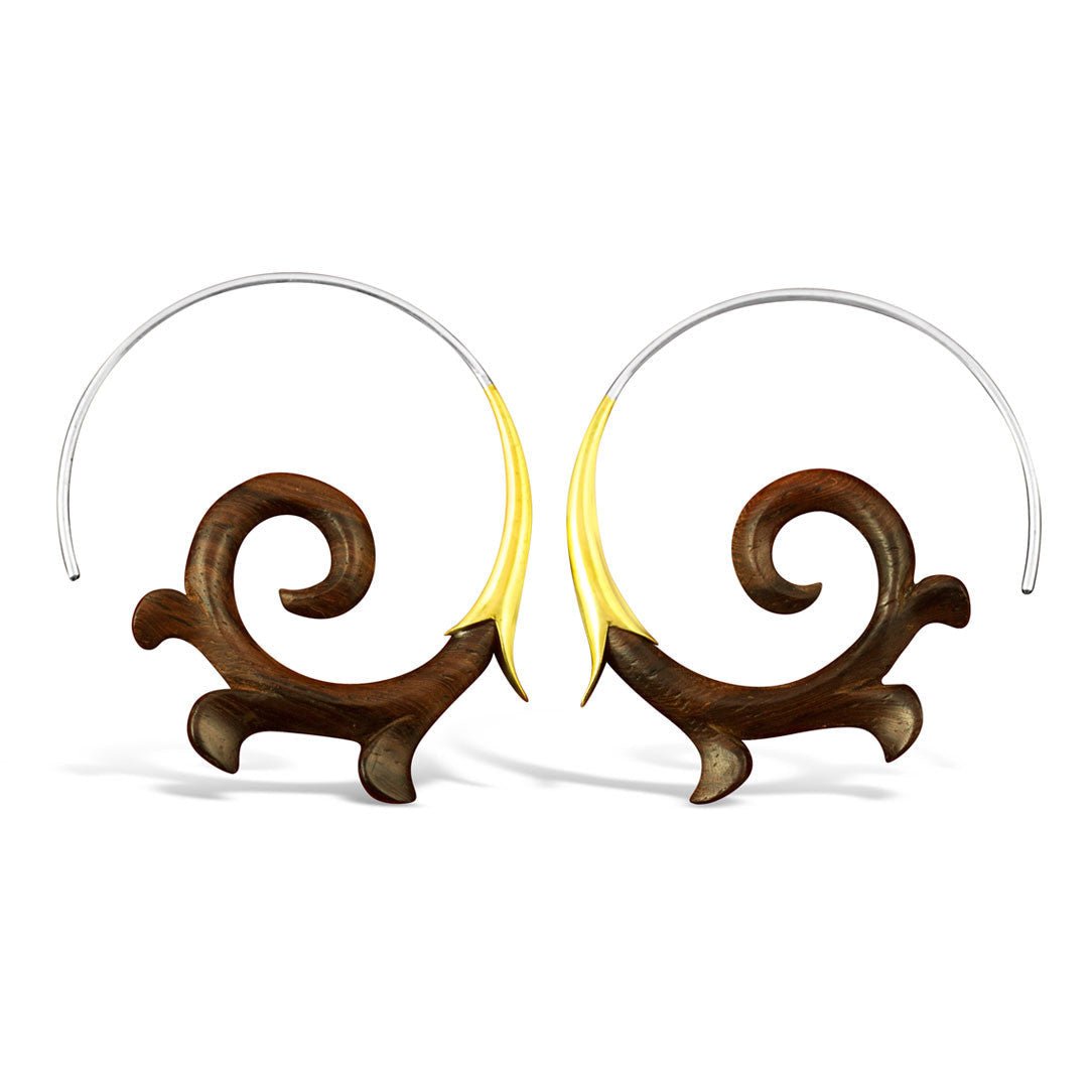 Ivy Spirals - Wood - Tree Spirit Wellness