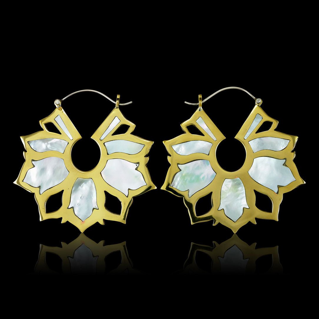 Kiana Hoops - Silver Post - Tree Spirit Wellness