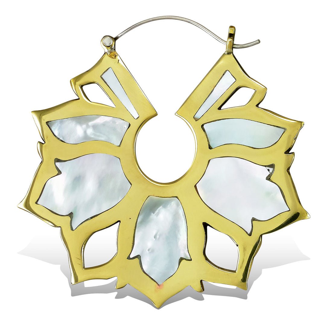 Kiana Hoops - Silver Post - Tree Spirit Wellness
