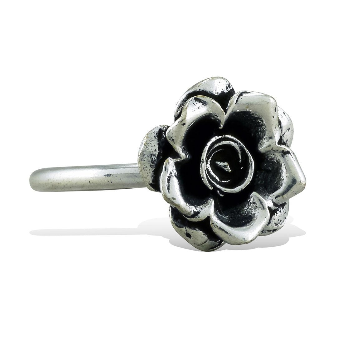 Krissy's Rose - Silver Ring - Tree Spirit Wellness