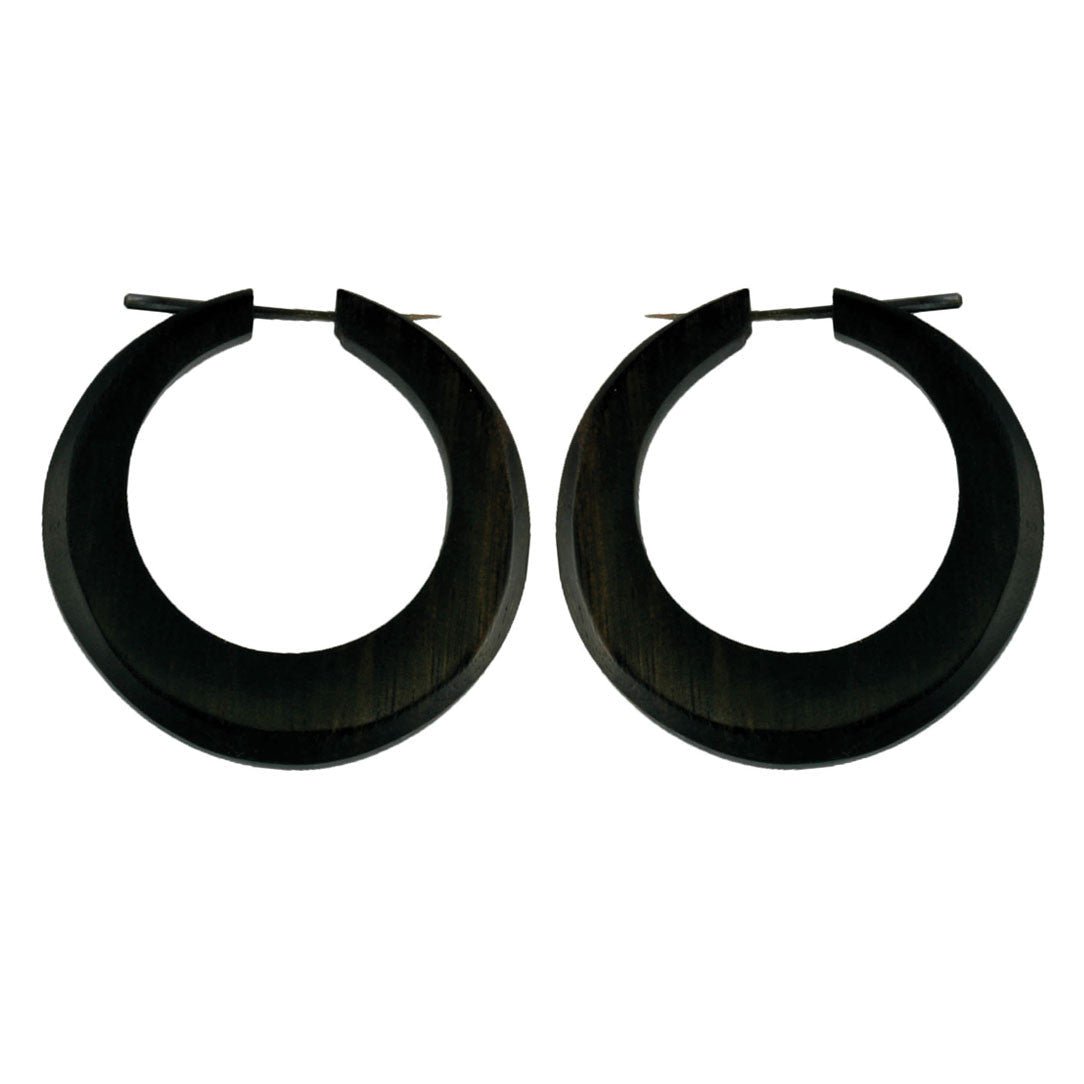 Lahni Hoops - Wood - Tree Spirit Wellness