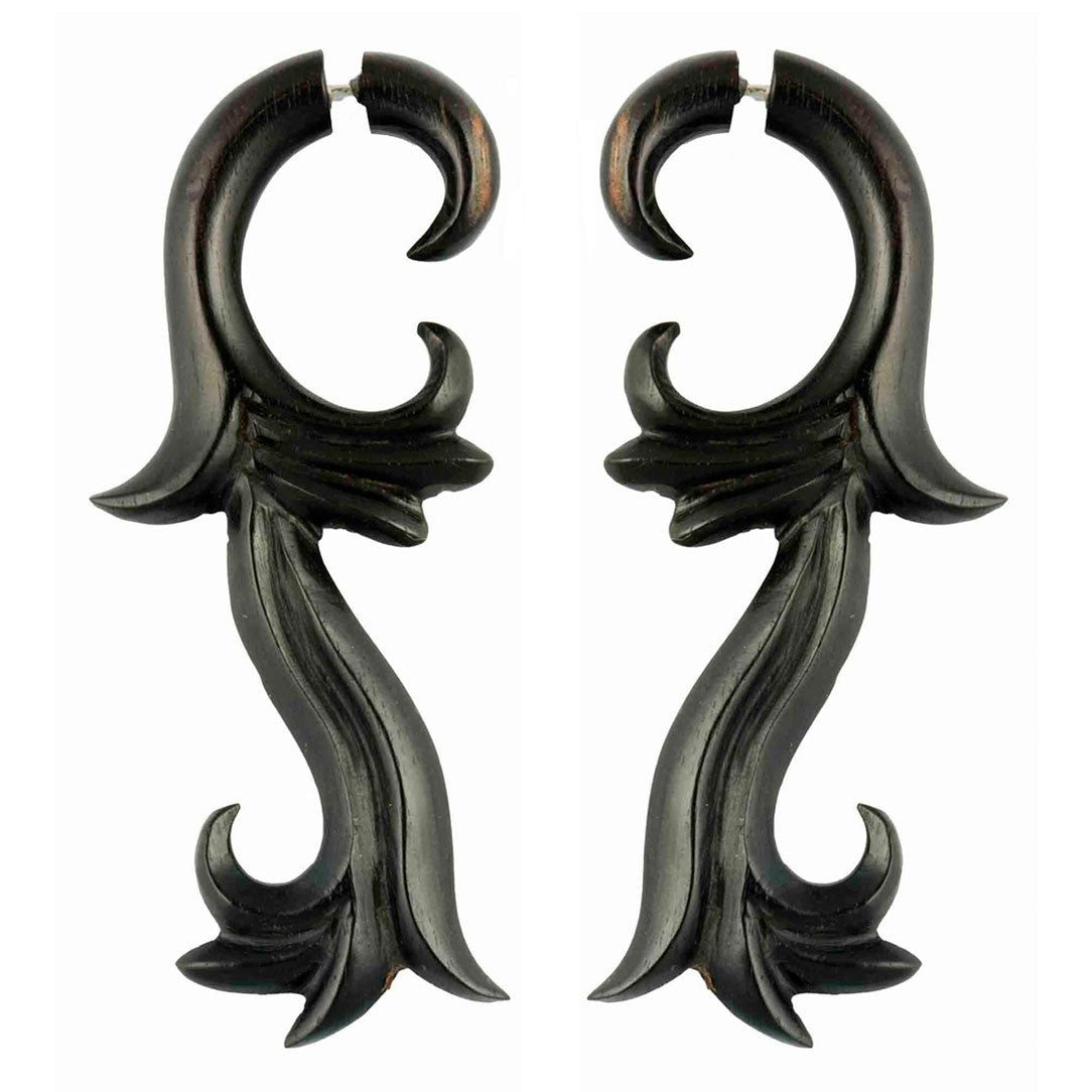 Last Pair! Healing Waves - Wood - Tree Spirit Wellness