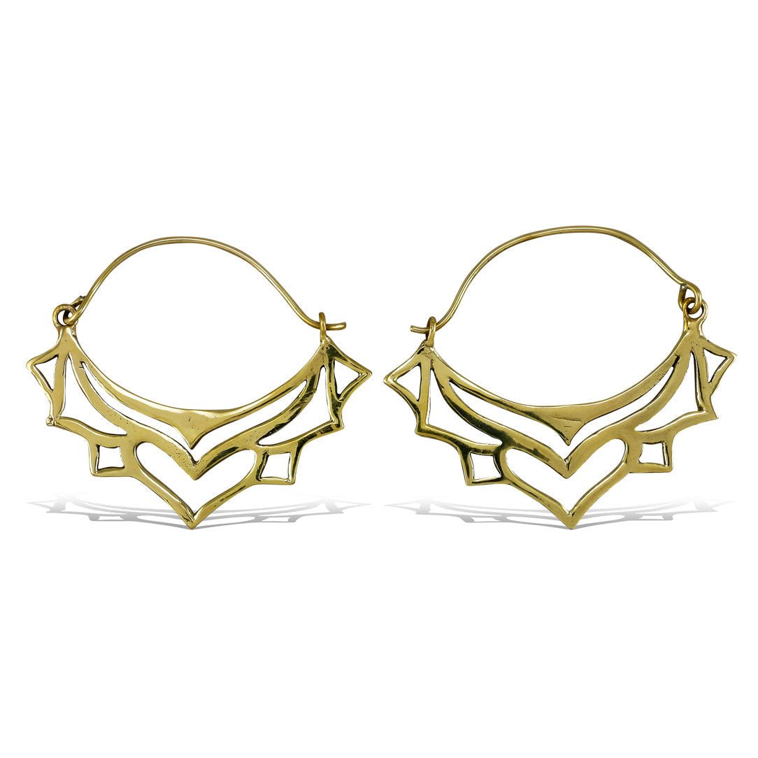Last Pair! Helena Hoops - Tree Spirit Wellness