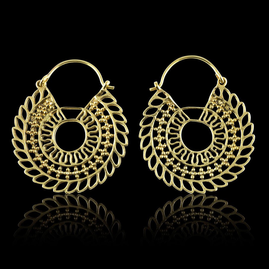 Last Pair! Labyrinth Hoops - Tree Spirit Wellness