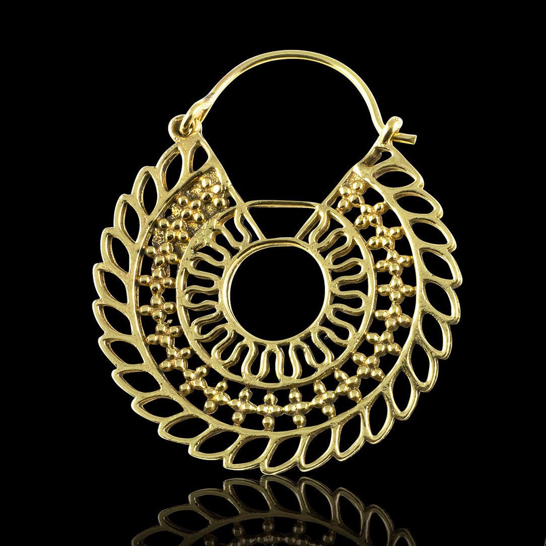 Last Pair! Labyrinth Hoops - Tree Spirit Wellness