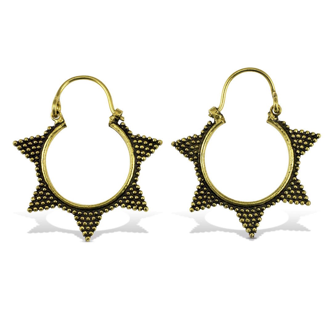 Last Pair! Starlight Hoops - Tree Spirit Wellness